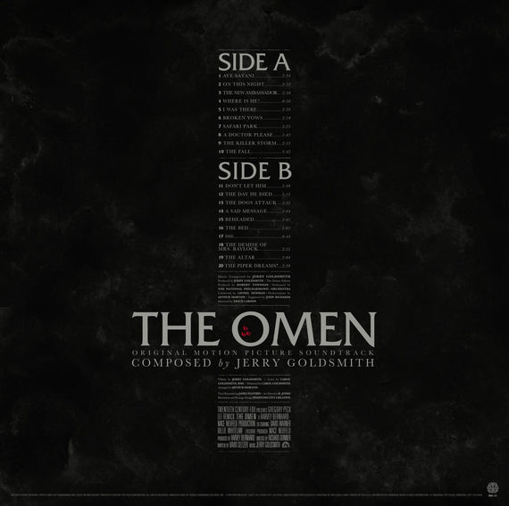 The Omen Original Motion Picture Soundtrack LP