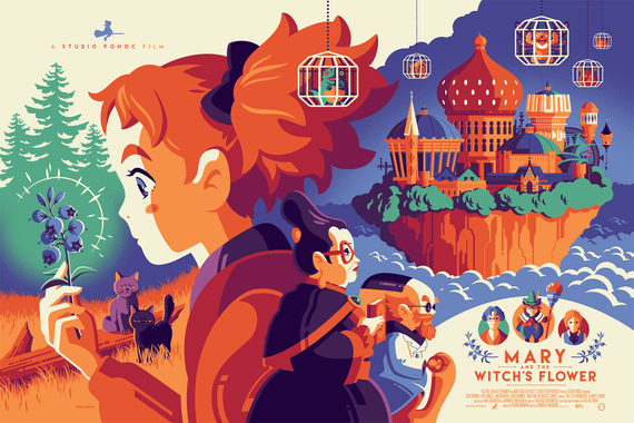 Mary and The Witch's Flower Poster