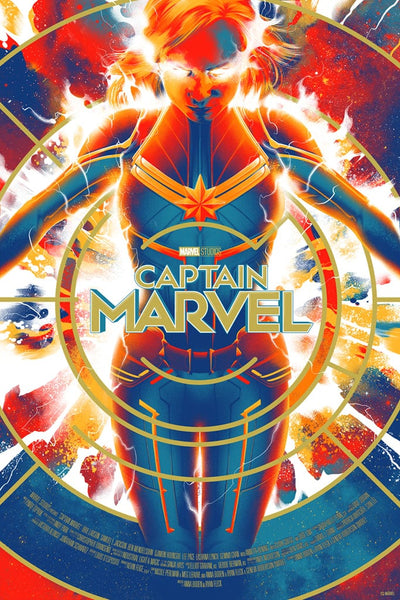 Captain Marvel Poster – Mondo