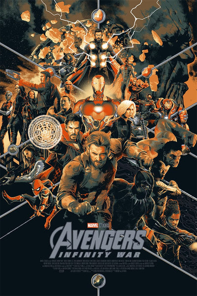 Marvel’s Avengers： Infinity War Avengers: Infinity War 3D XL Full Slip SteelBook +