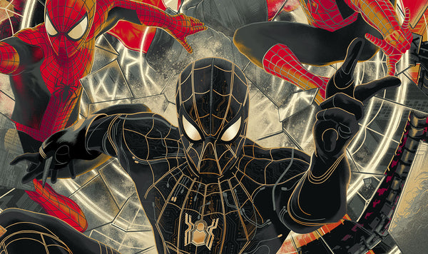Spider-Man: No Way Home "Black and Gold Suit" Variant Poster