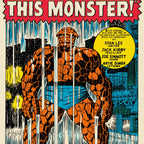 Fantastic Four #51: “This Man… This Monster!” Poster