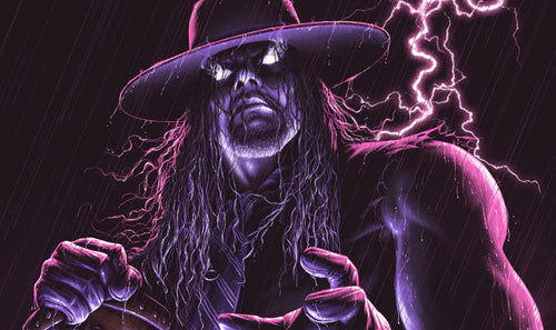 Buried Alive: Undertaker vs. Mankind (Variant) Poster