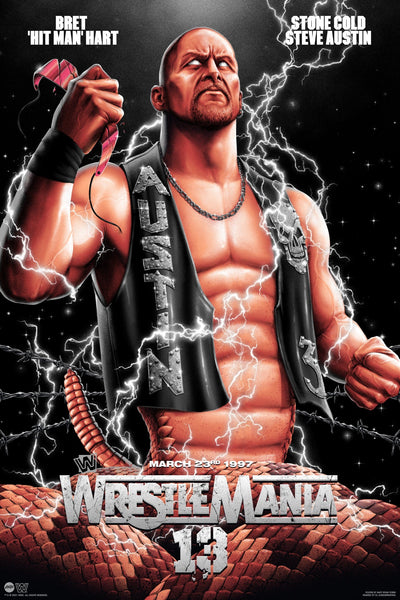 WrestleMania 13: Stone Cold Steve Austin vs Bret Hart Variant