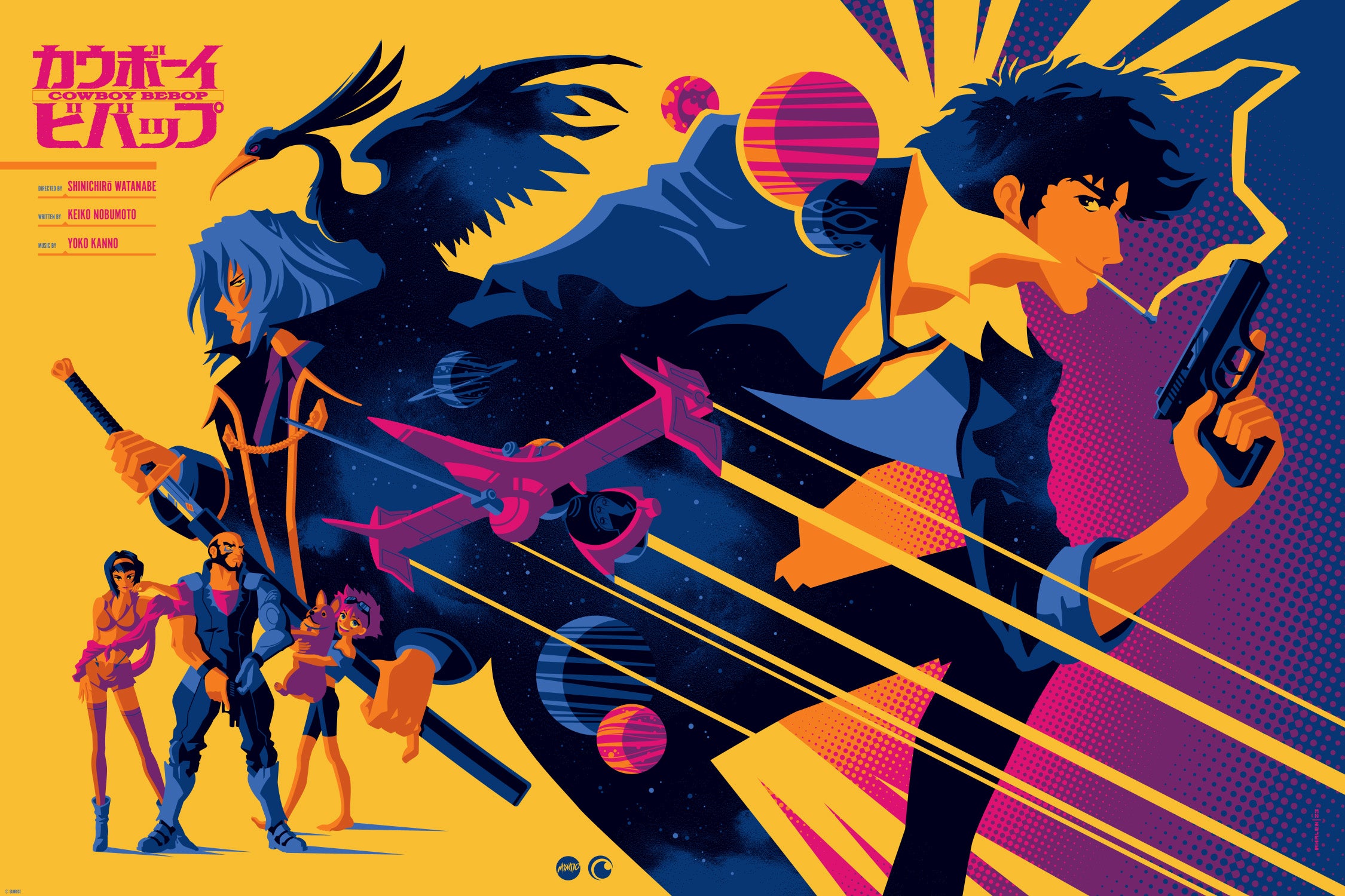 Cowboy Bebop Variant Poster – Mondo