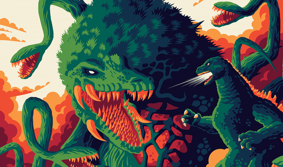 Godzilla vs. Biollante Variant Poster