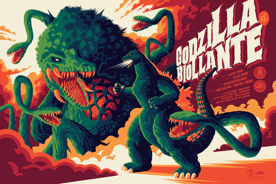 Godzilla vs. Biollante Variant Poster