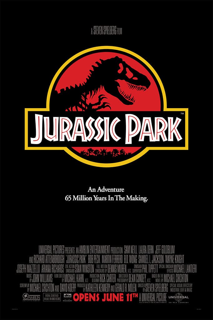 Jurassic Park (English) Poster – Mondo