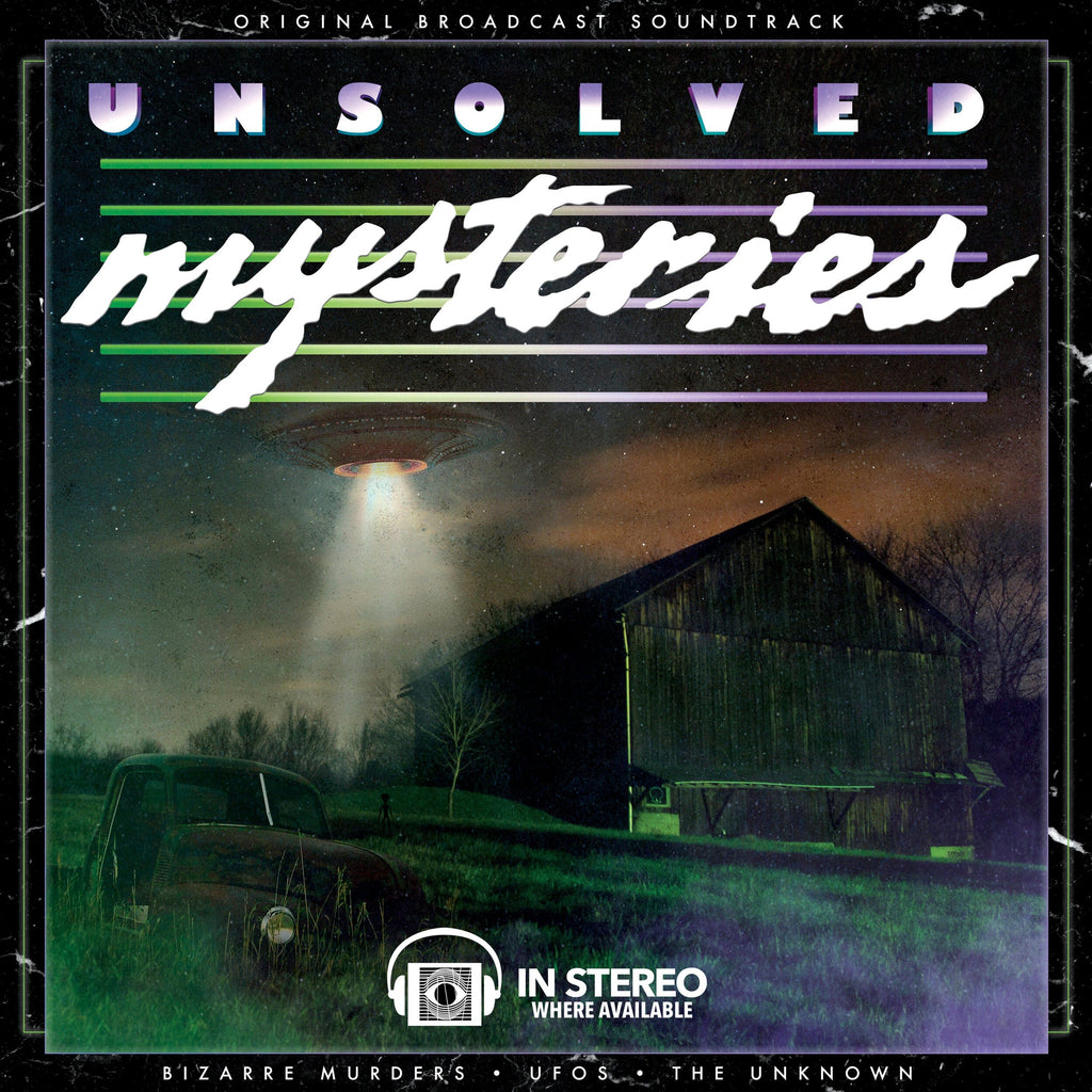 Unsolved Mysteries Soundtrack Vol popular 2 Terror Vision Record Blue Splatter Vinyl LP