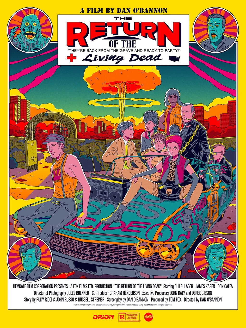 送料無料商品の通販 The Mondo – Poster Dead Living the of Return ポスター