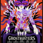 Ghostbusters Screenprinted Poster
