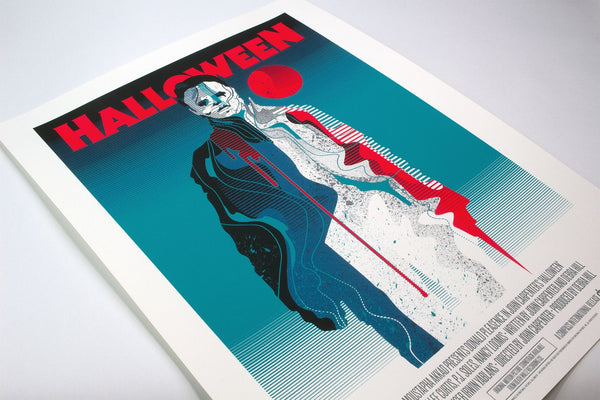 Halloween Screenprinted Poster