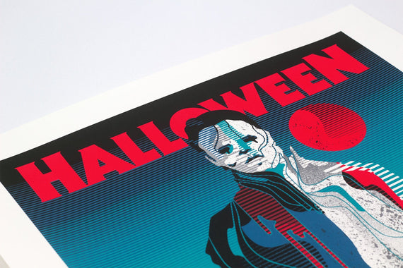 Halloween Screenprinted Poster