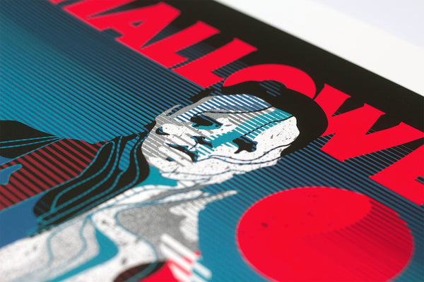 Halloween Screenprinted Poster