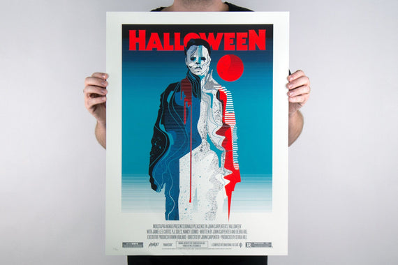 Halloween Screenprinted Poster