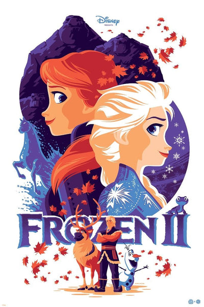 Frozen 2 Screenprinted Poster – Mondo