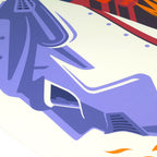 Godzilla Vs Megalon Screenprinted Poster