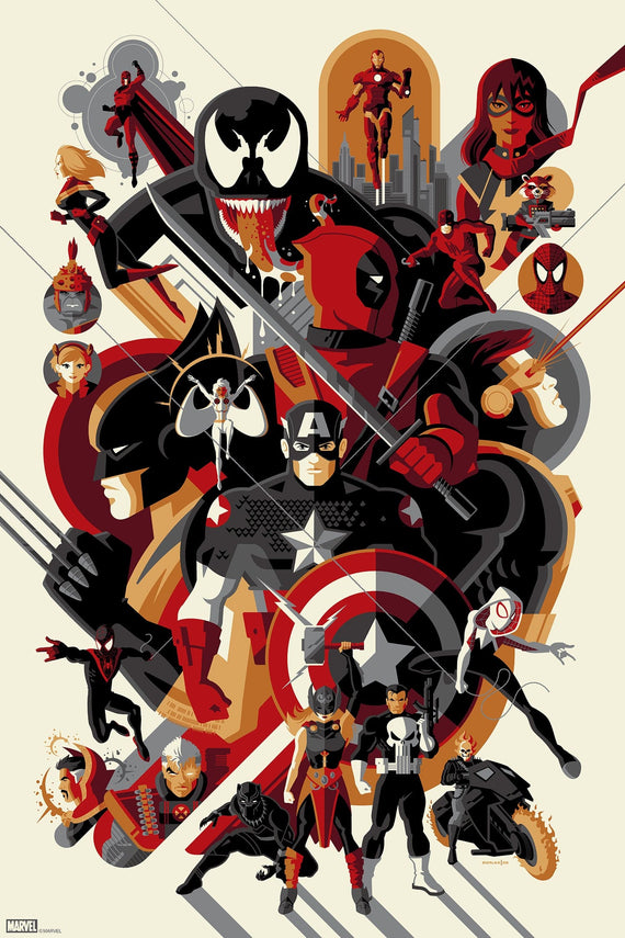 The Modern Age of Marvel (Variant) Poster
