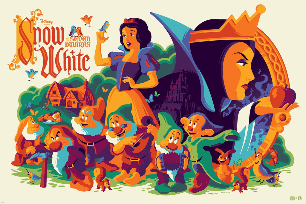 Mondo X Cyclops Print Works #38: Snow White and the Seven Dwarfs