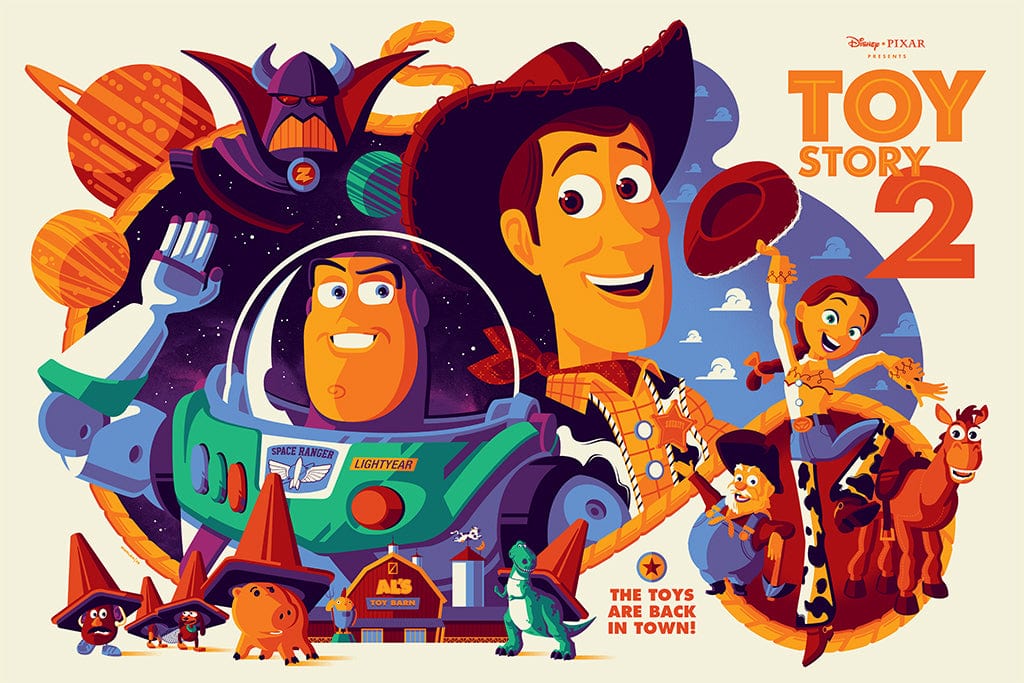 Toy Story 2 Poster by Tom Whalen Mondo