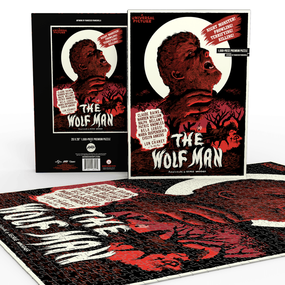 The Wolf Man 1000-Piece Puzzle