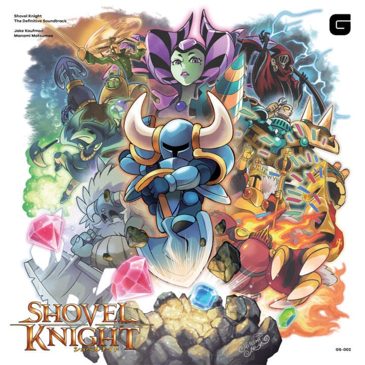 Shovel Knight – The Definitive Soundtrack 2XLP – Mondo