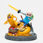 Adventure Time Statue - Jake and Finn - Regular Version