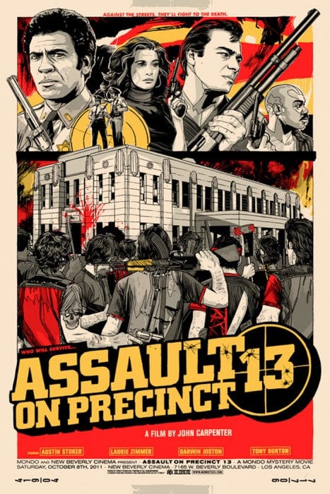 Assault on Precinct 13 Tyler Stout poster