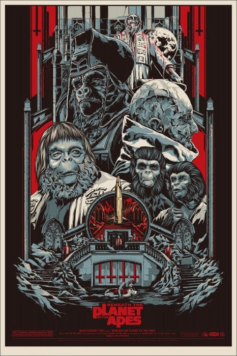 Beneath the Planet of the Apes Ken Taylor poster