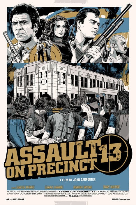 Assault on Precinct 13   Variant Tyler Stout poster