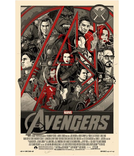 The Avengers   Variant Tyler Stout poster