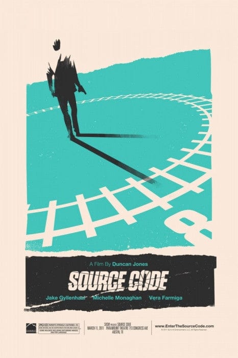 Source Code Olly Moss poster
