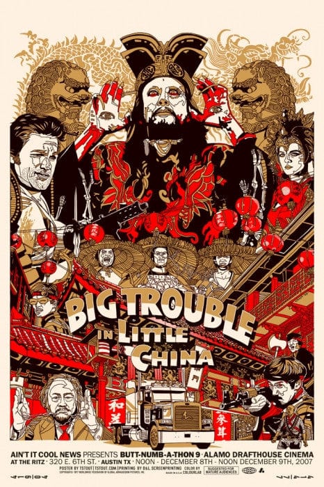 Big Trouble In Little China Tyler Stout poster