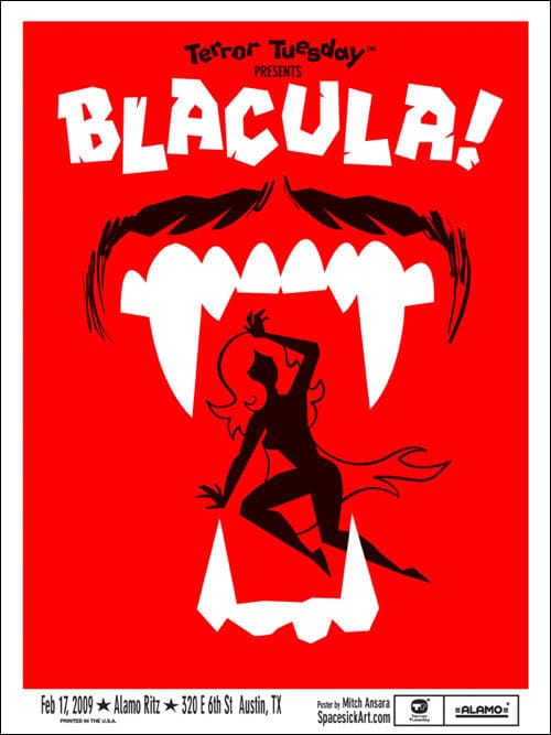 Blacula Spacesick poster