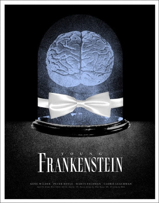 Young Frankenstein  Variant Alan Hynes poster