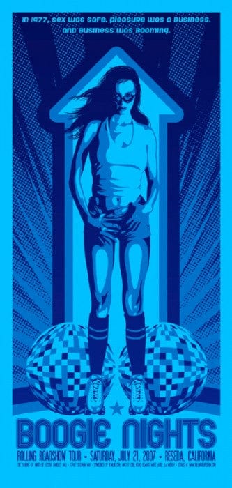 Boogie Nights  Variant Todd Slater poster