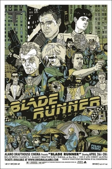 Blade Runner Tyler Stout poster