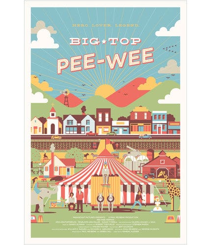 Big Top Pee Wee DKNG poster
