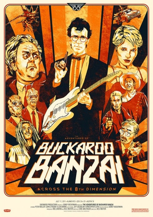 Buckaroo Banzai Phantom City Creative poster