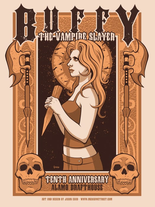 Buffy The Vampire Slayer  Variant Jason Goad poster