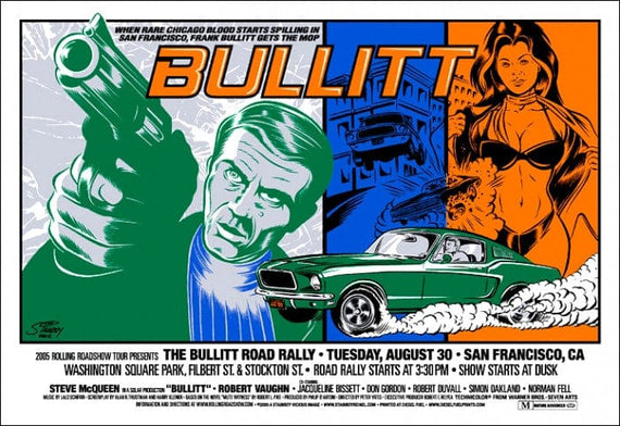 Bullitt Stainboy poster