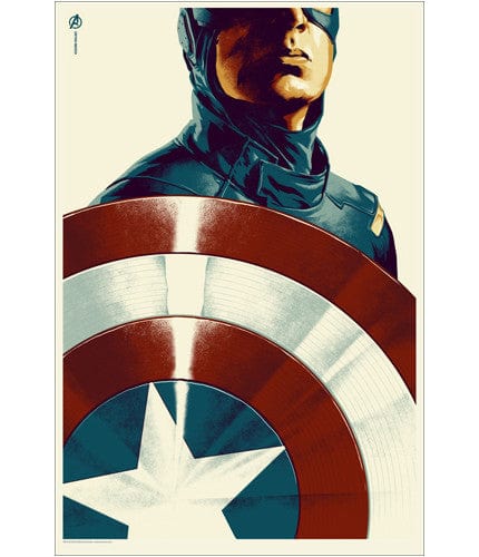 The Avengers Captain America Phantom City Creative poster