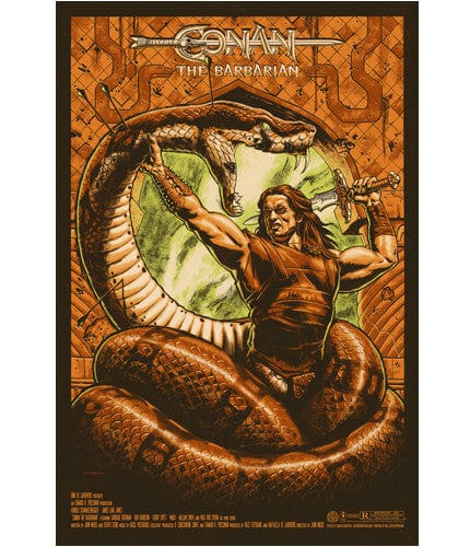 Conan the Barbarian Jason Edmiston poster