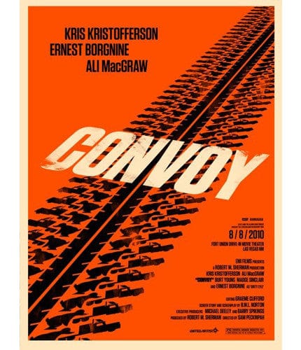 Convoy Olly Moss poster
