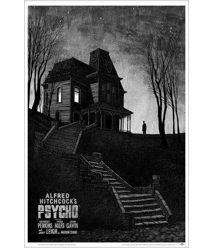 Psycho   Variant Daniel Danger poster
