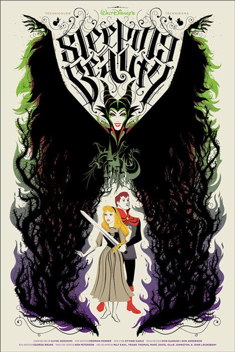 Sleeping Beauty Delicious Design League poster