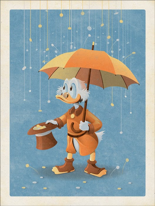 DuckTales   Scrooge Variant DKNG poster