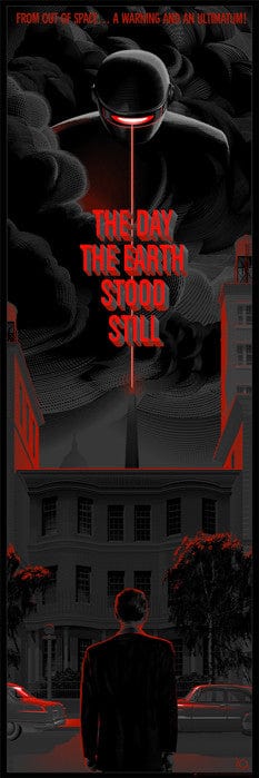 The Day the Earth Stood Still Variant Laurent Durieux poster
