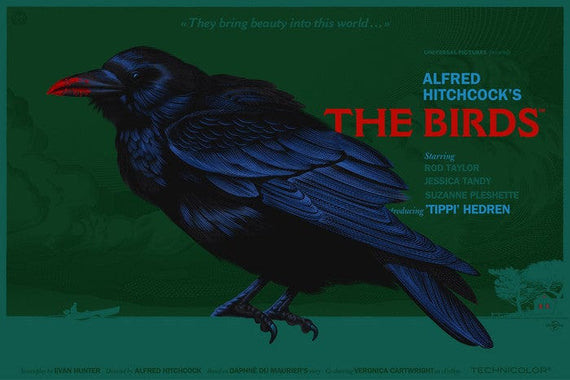 The Birds They Bring Beauty Laurent Durieux poster