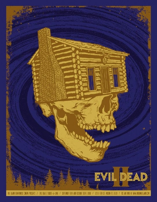 Evil Dead 2  Variant Todd Slater poster